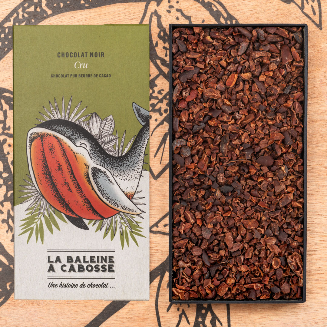 Tablette Chocolat Cru 76% 1 Tablette de chocolat noir cru 76%