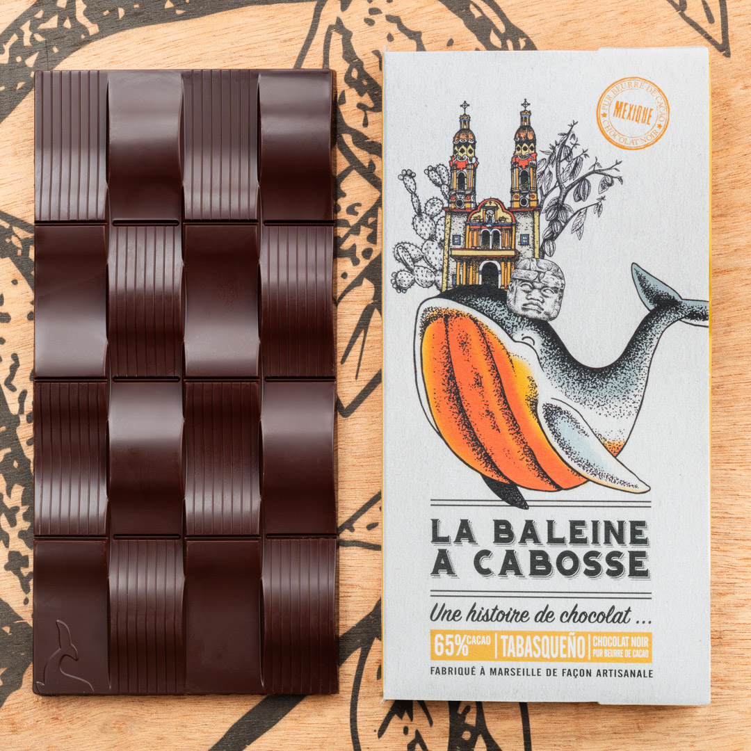 Tablette Mexique Tabasqueño 65% 1 Tablette de chocolat noir Mexique Tabasqueño 65%