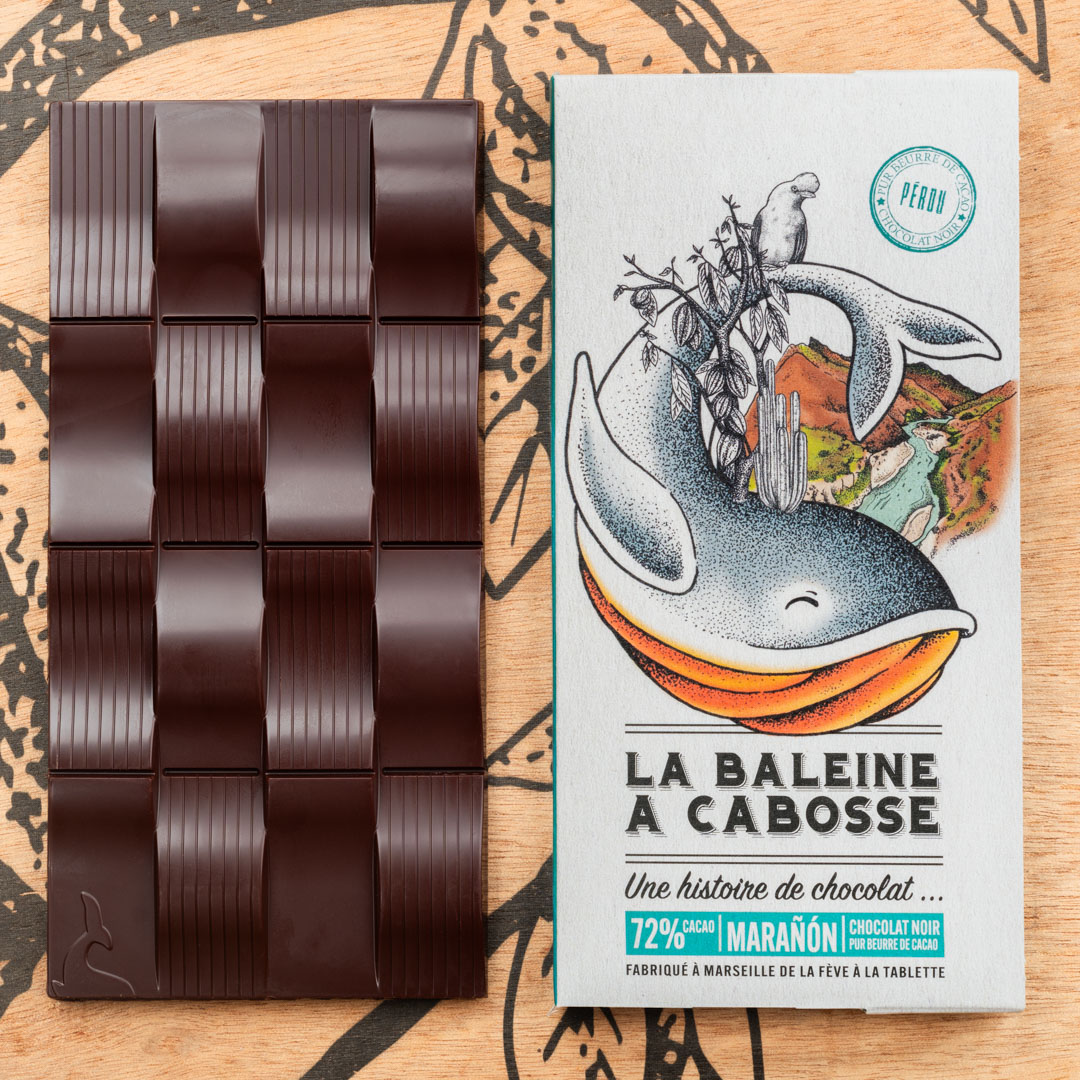 Tablette Pérou Marañon 72% 1 Tablette de chocolat noir Pérou Marañón 72%
